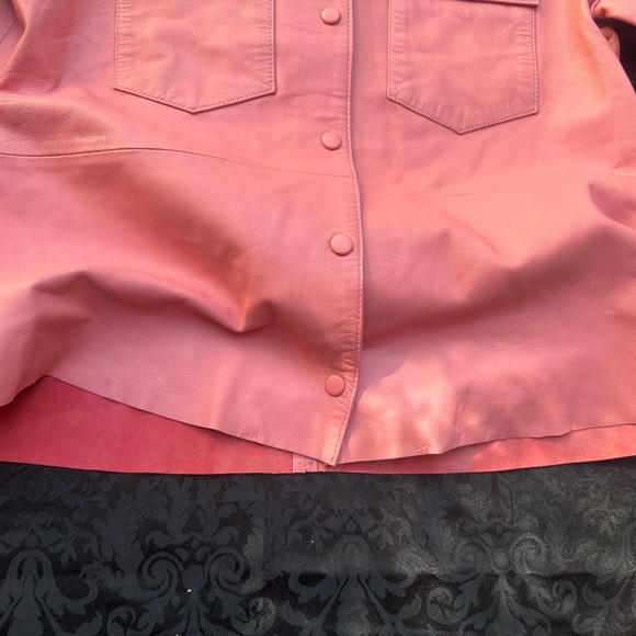 $310 REMAIN Birger Christensen
Sienna shirt NWT
100% sheep leather size 6 - Picture 11 of 12